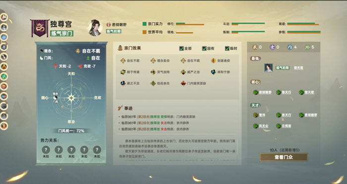 图片[5]-宗门志(Acension) v0.11.37 官方中文版 修仙+经营模拟游戏 4.8G-游碟网